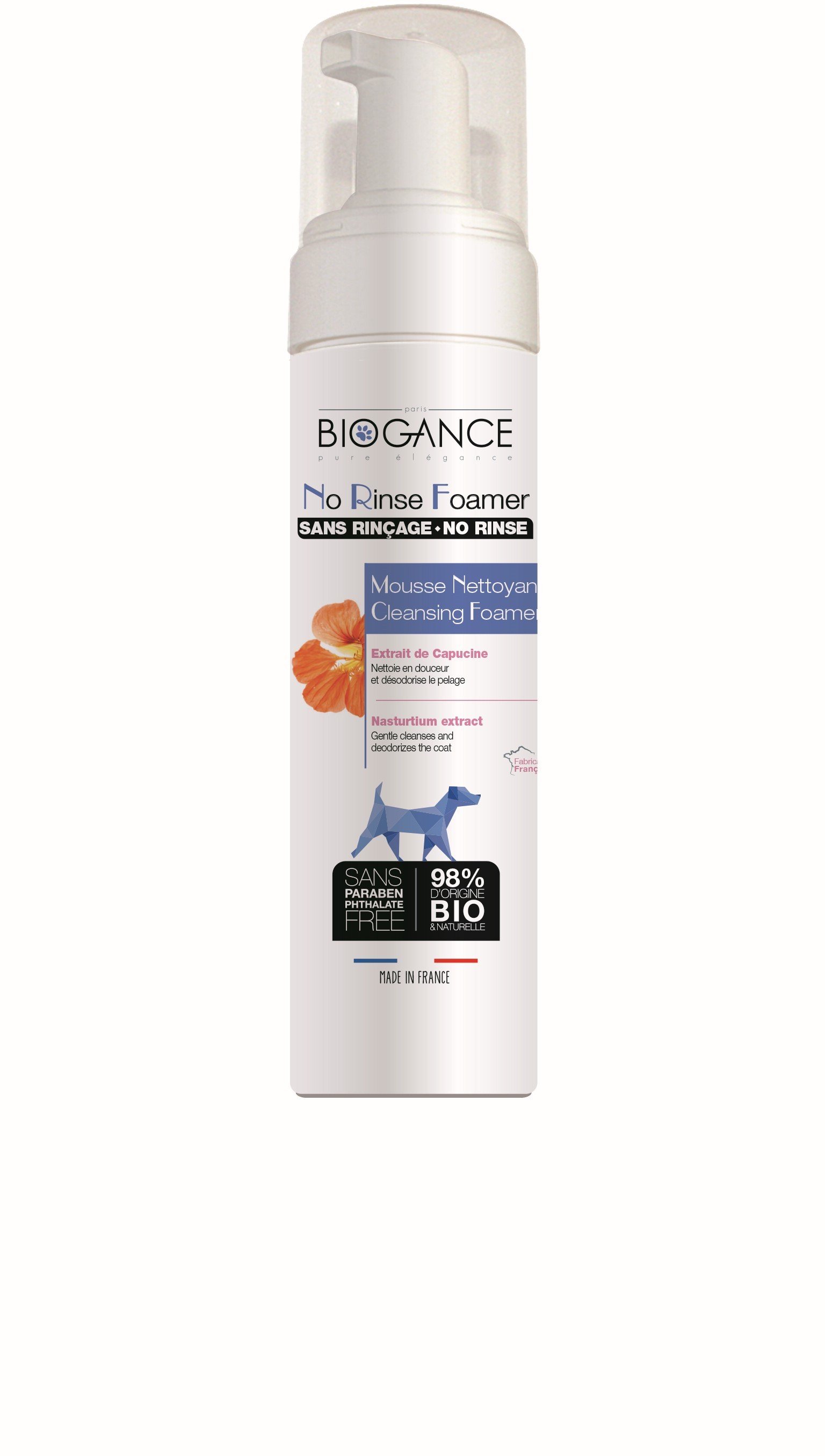 BG No Rinse Foamer Dog 200ml