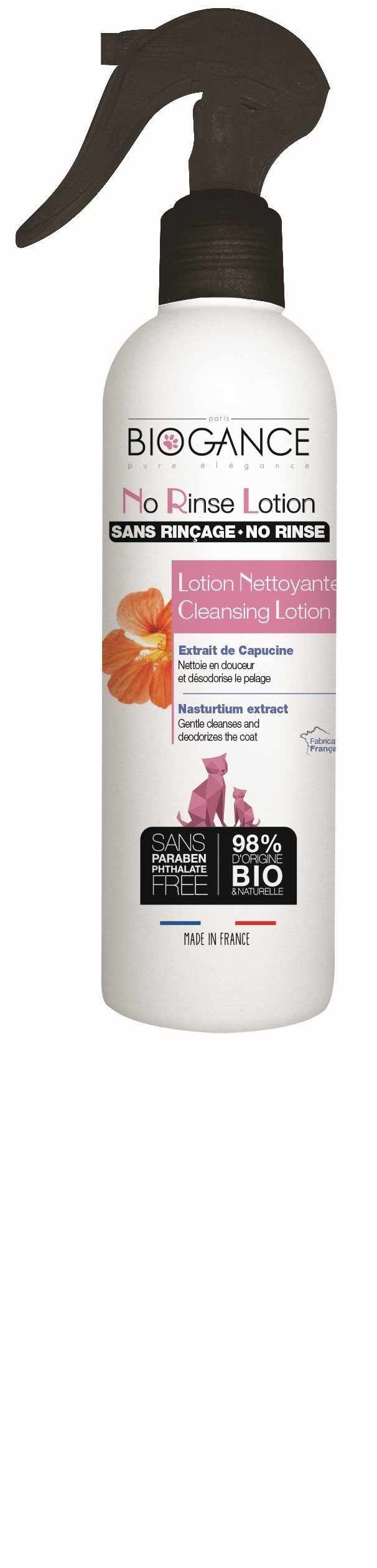 BG No Rinse Lotion Cat 250ml