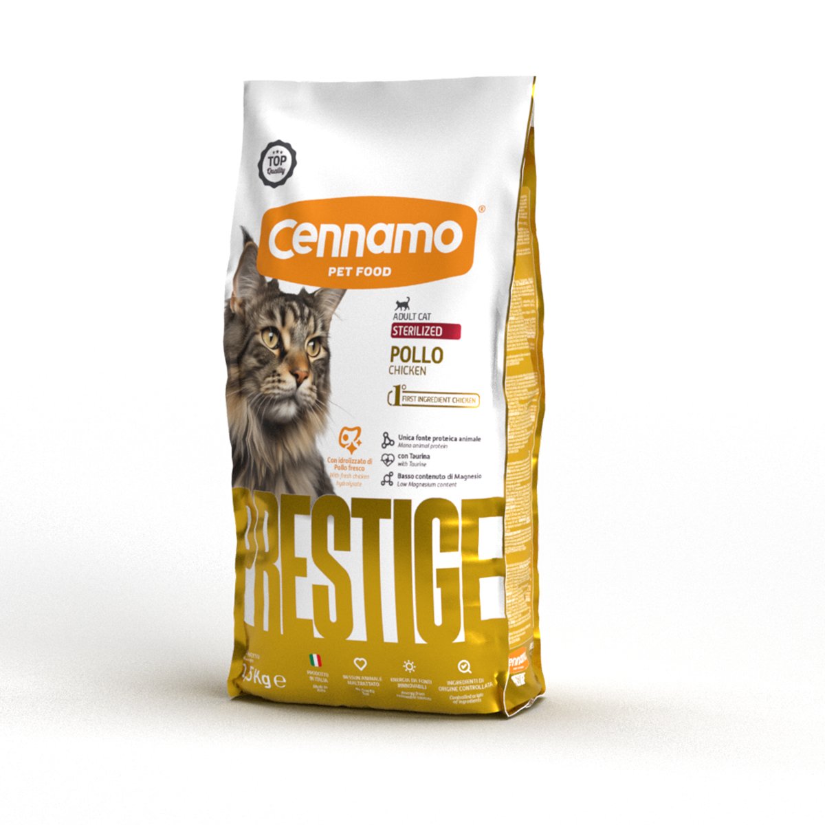 CN 1.5KG PRESTIGE CAT STERILIZED POLLO