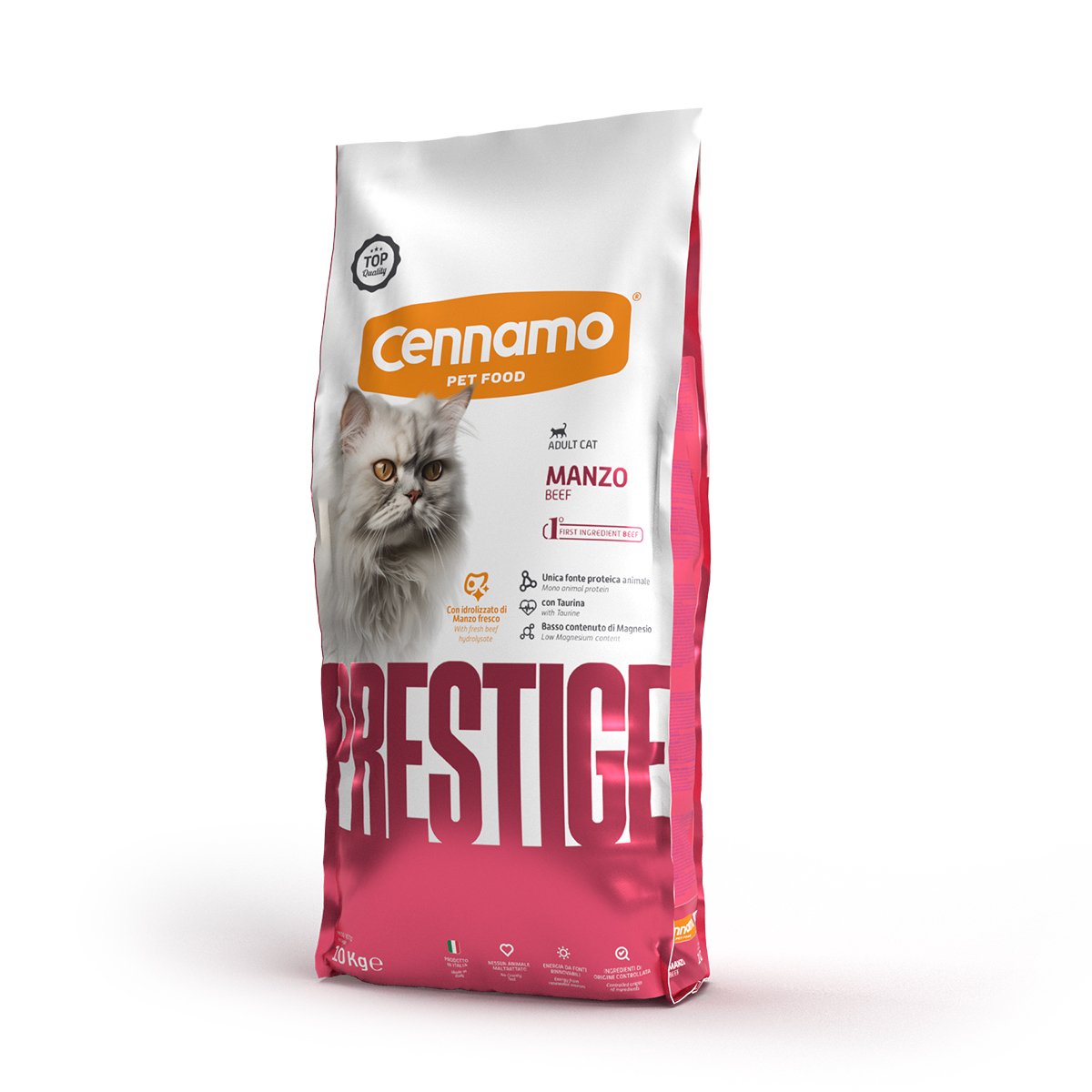 CN 10kg Prestige cat adult maintenance manzo
