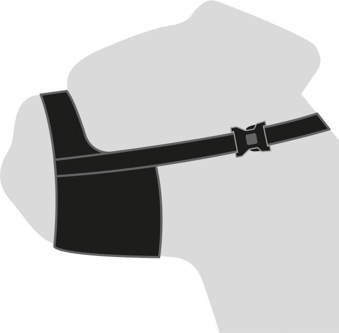 FL 502513 MUZZLE NED NYLON SPECIAL 32CM 51-71CM BLACK