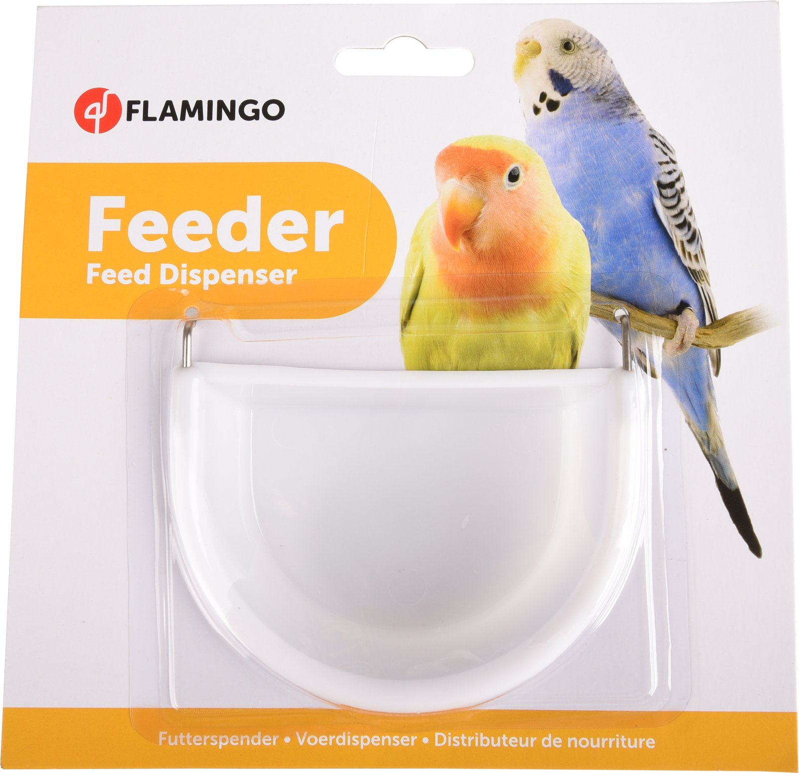 FL 100236 Coop cup with metal hooks 11cm hranilice