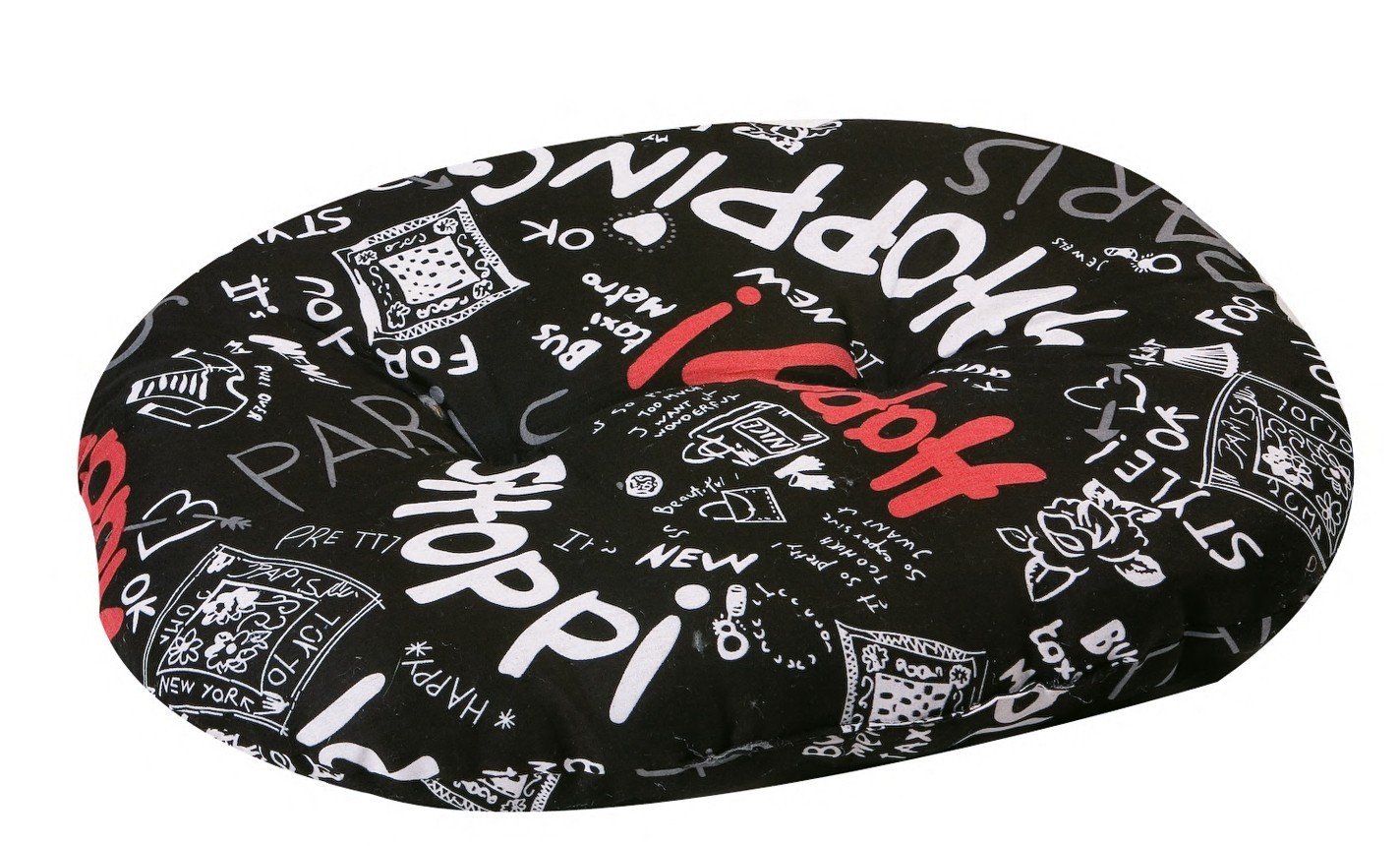 FL 509395 CUSHION HAPPY SHOPPING 90 CM