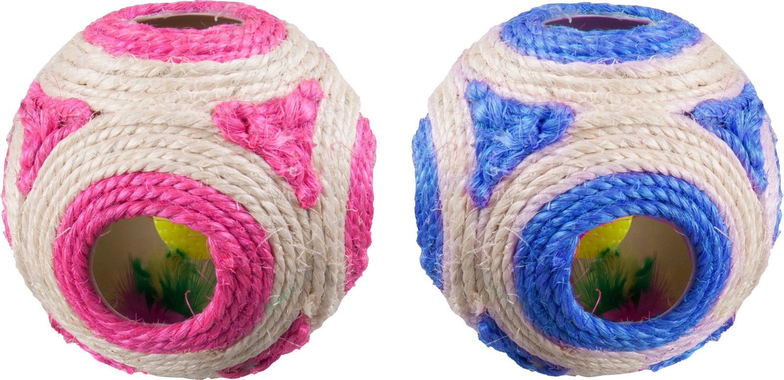 FL 46132 Sisal ball 11cm Rattle+catnip