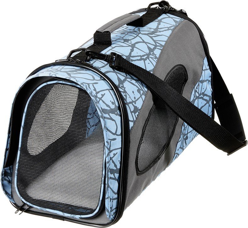 FL 31390  CARRYING BAG FINCHLEY BLUE  L 54x27x30CM