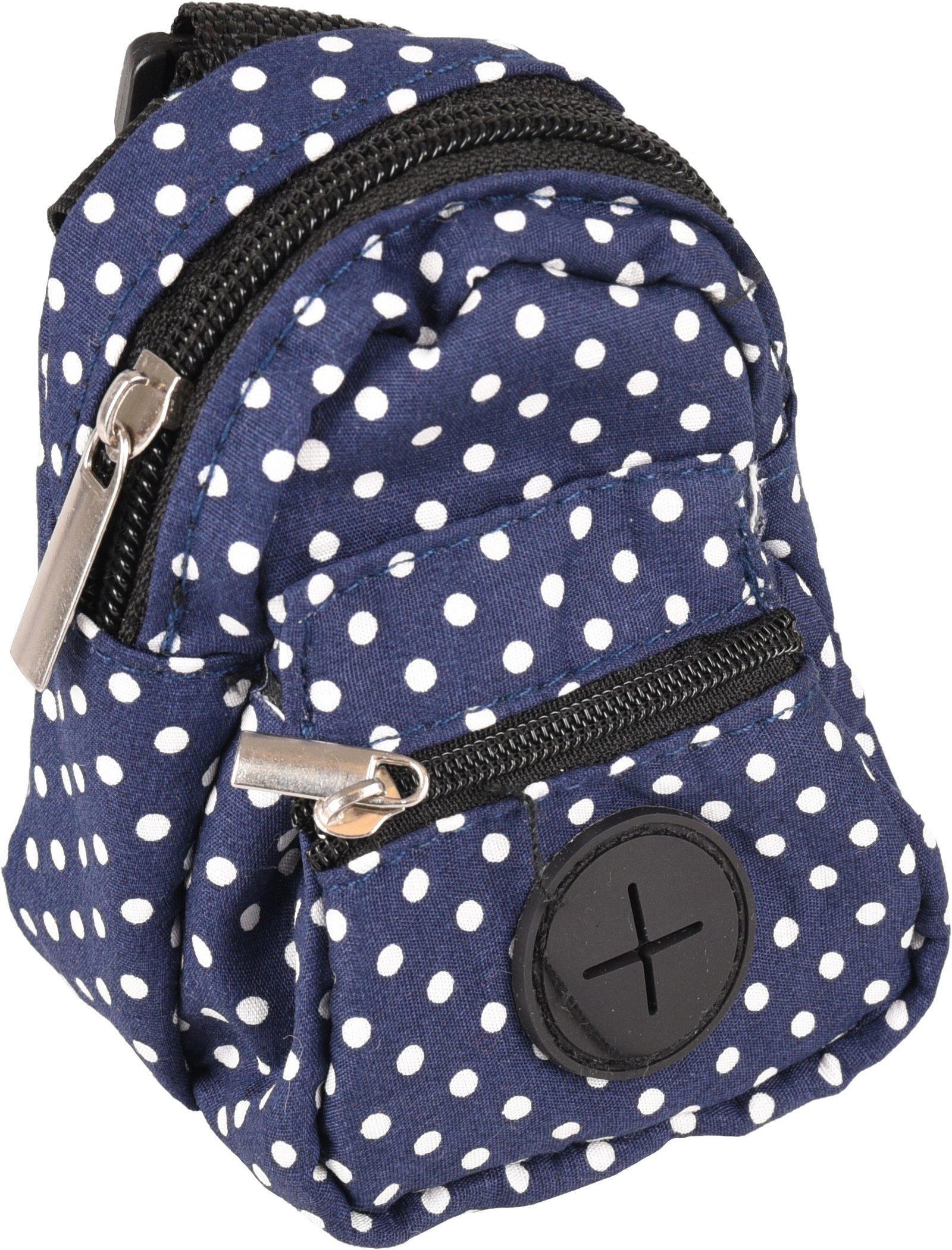 FL 519196 POOP BAG&SNACK HOLDER DOT BENNI BLUE