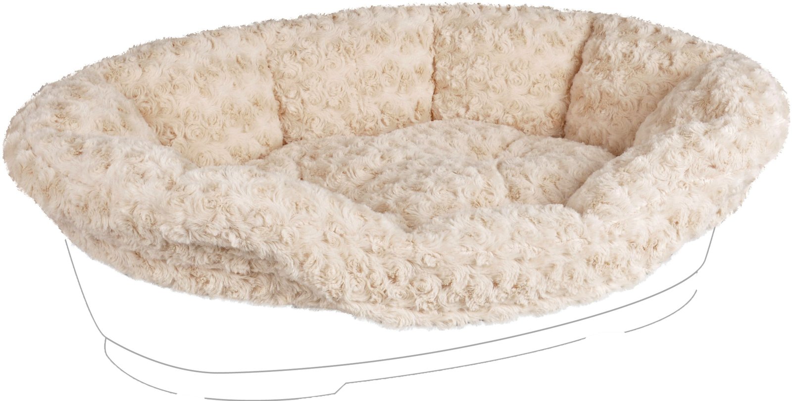 FL 516434 COVER PET BED CUDDLY BEIGE 80/90CM