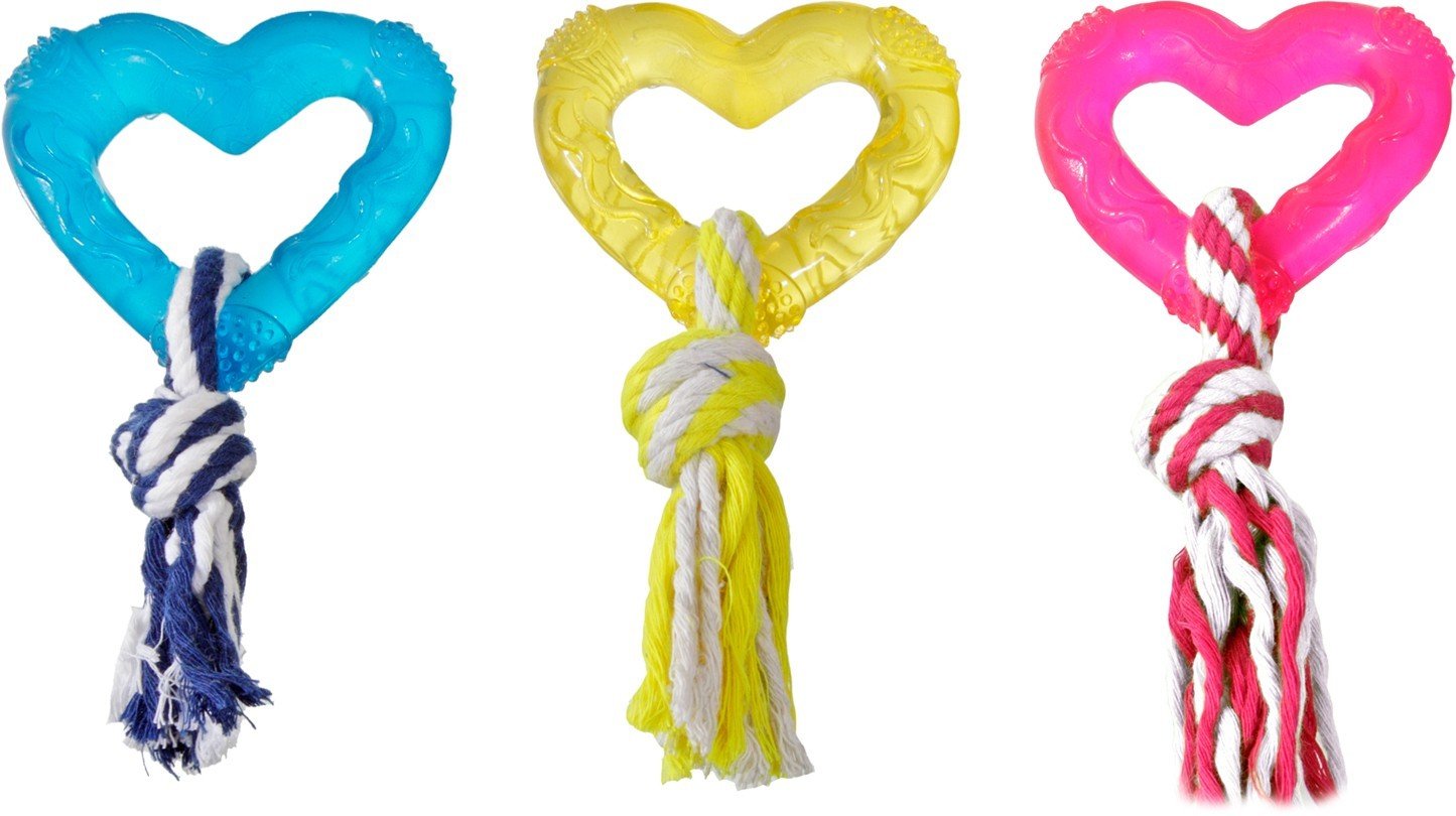 FL 1031010  TPR HEART WITH ROPE 8CM ASSORTMENT