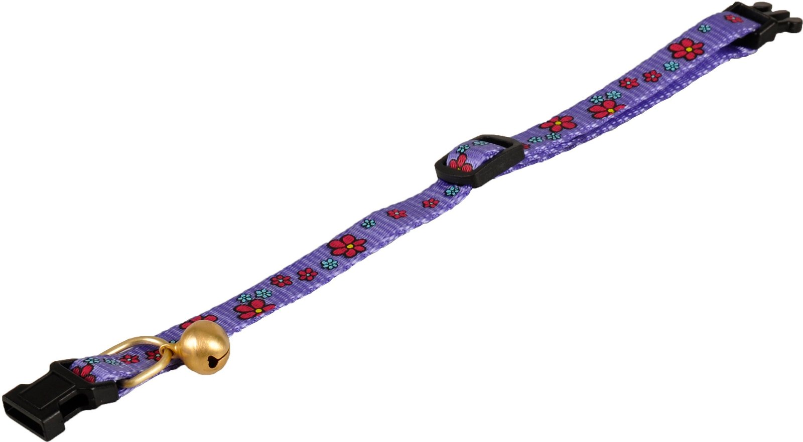 FL 1031340  ASP CAT COLLAR FLOWER BLUE 30CM