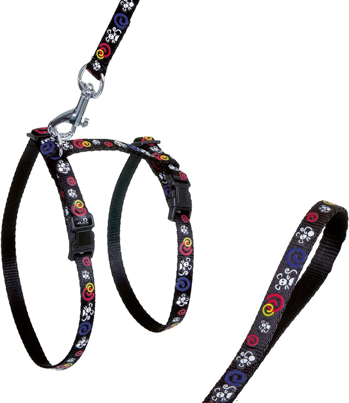 FL 1031359  ART SP. HAR.+LEASH MICE BLACK 10MM