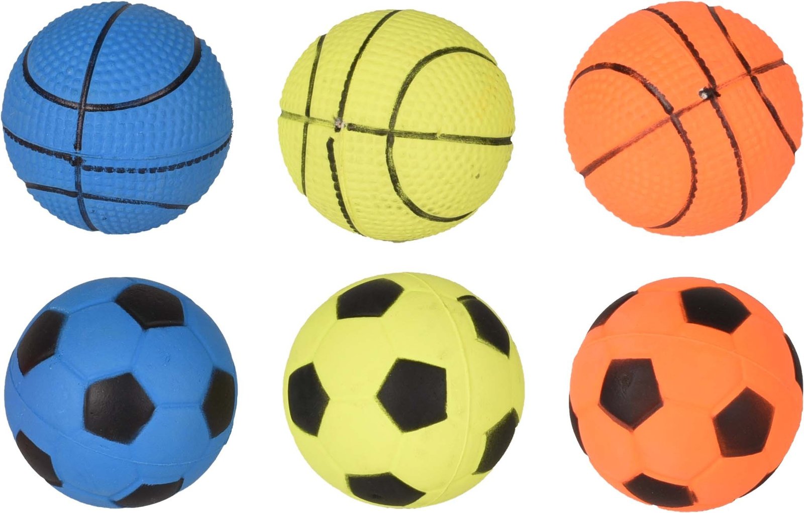 FL 1031410 neon balls 6cm assorted displaybox