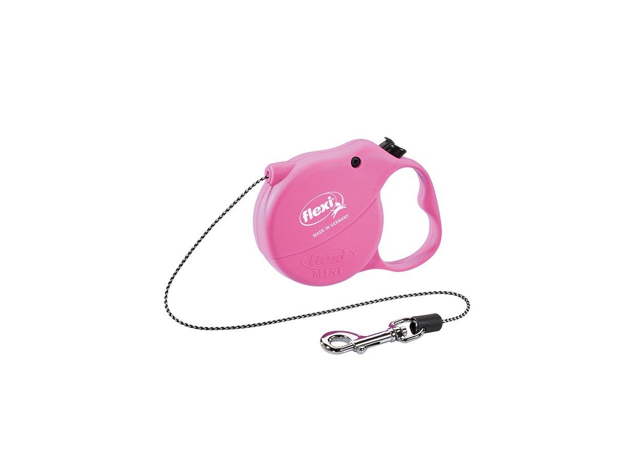 Fx Flexi povodac Standard cord pink XS 3m