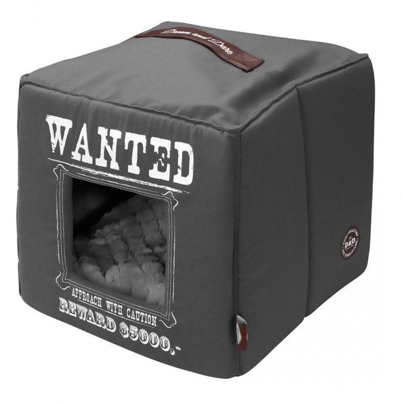 DV 671/432327 Home Collection Wanted Petcube 40x40x40CM grey