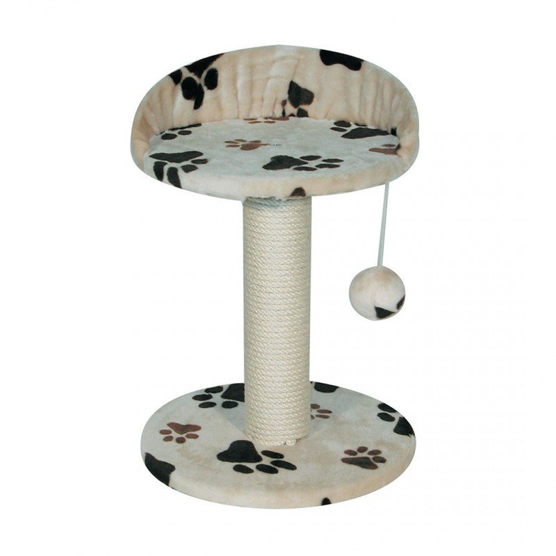 DV 802/865 SCRATCHING POST ROXANNE PAW PRINTS 40x40x52cm beige