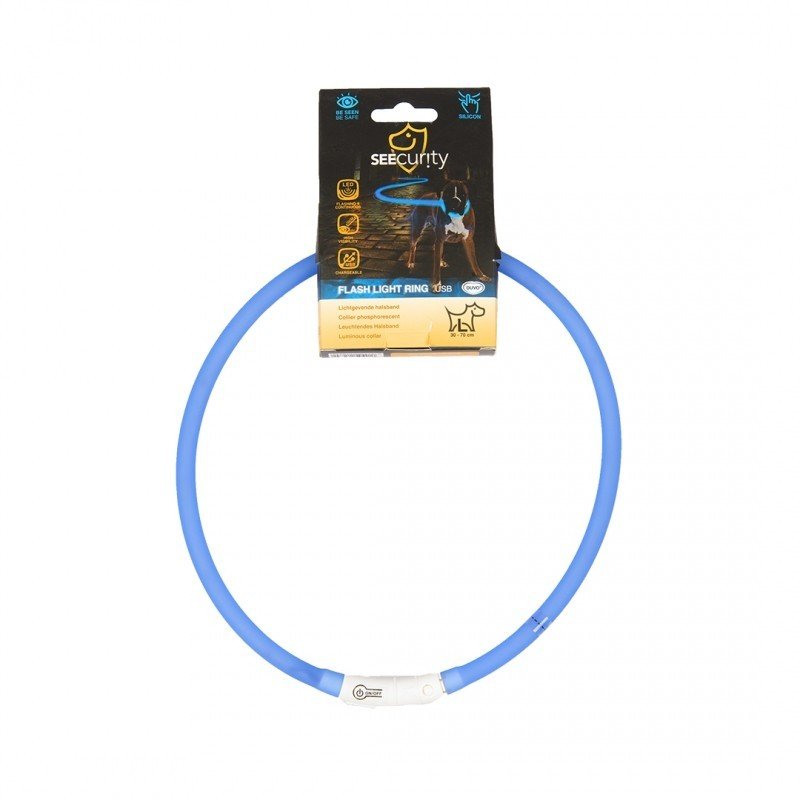 DV 1270005 Flash Light Ring USB Silicon 70cm blue