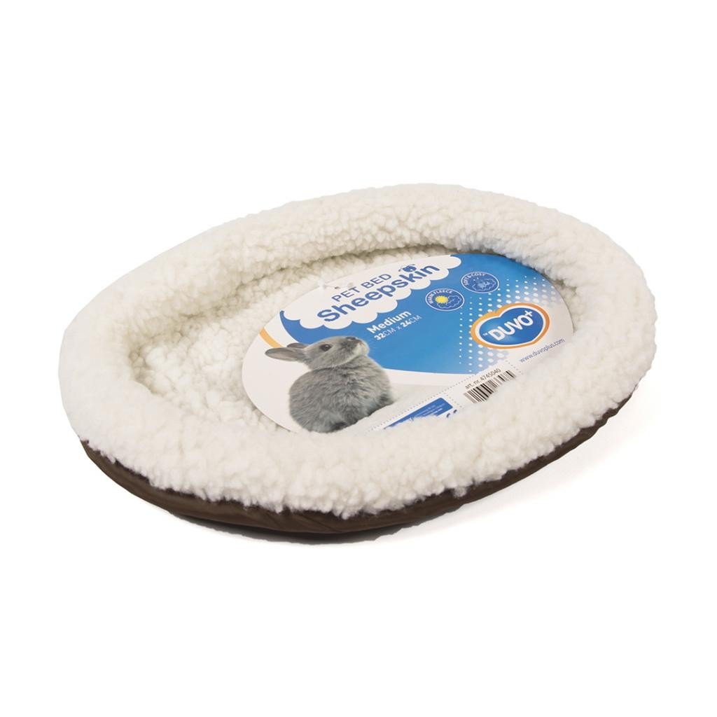 DV 4745040 Sheepskin bed oval 32x24cm