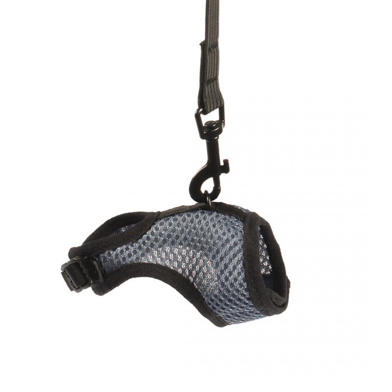 DV 1717083 SMALL ANIMAL WALKING VEST S blue