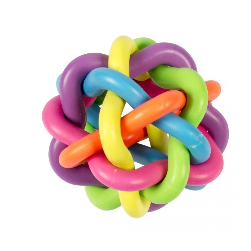 DV 1717095 TPR RAINBOW BALL 10,5cm