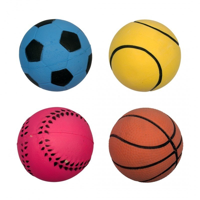 DV 10160 Rubber Neon Ball Mix o6cm mixed colors