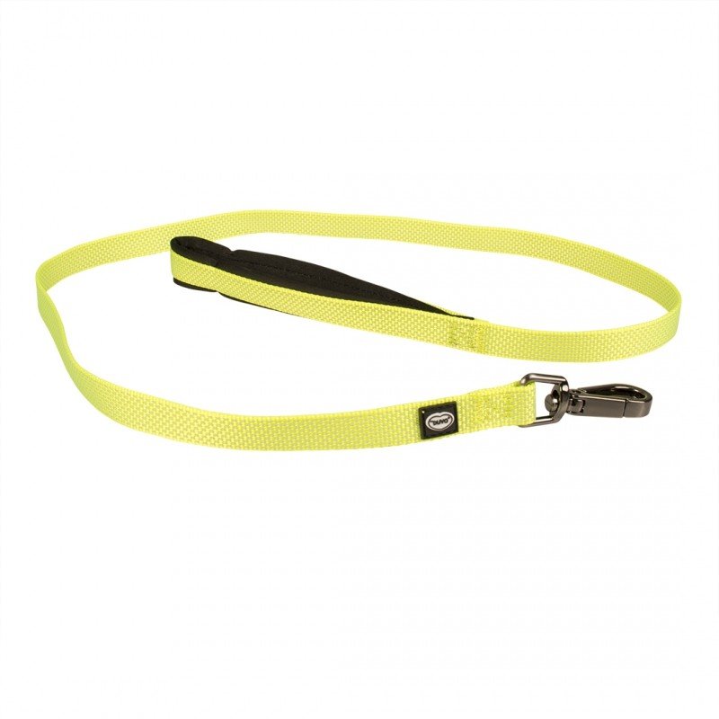 DV 10949 NORTH LEASH NYLON 100cm/25mm neon yellow