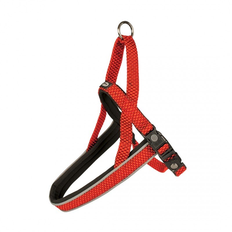 DV 11050 EAST HARNESS NYLON 40-50cm/15mm red