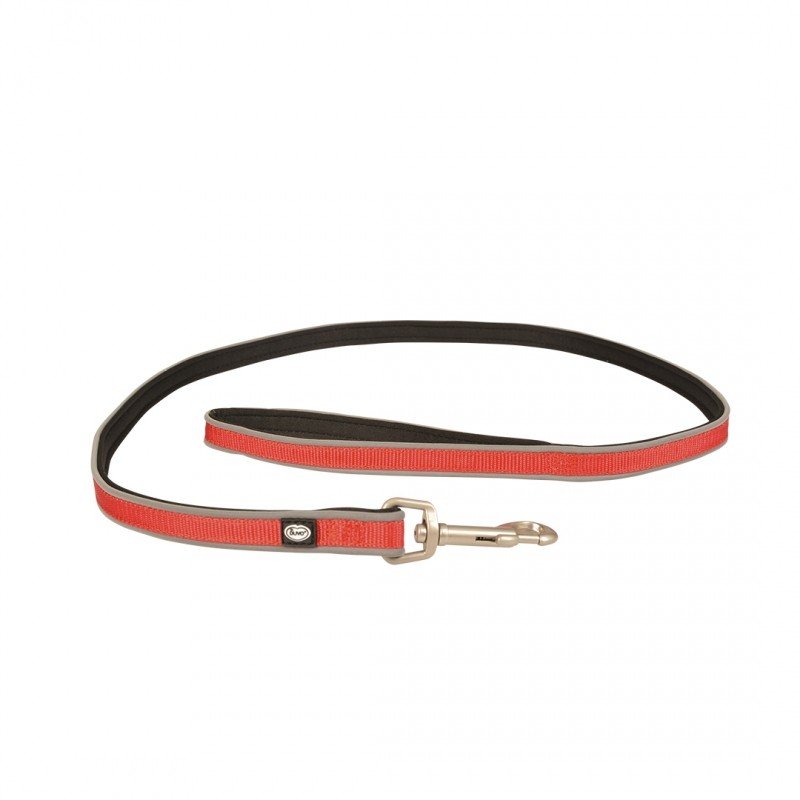 DV 11072 WEST LEASH NYLON 100cm/20mm red