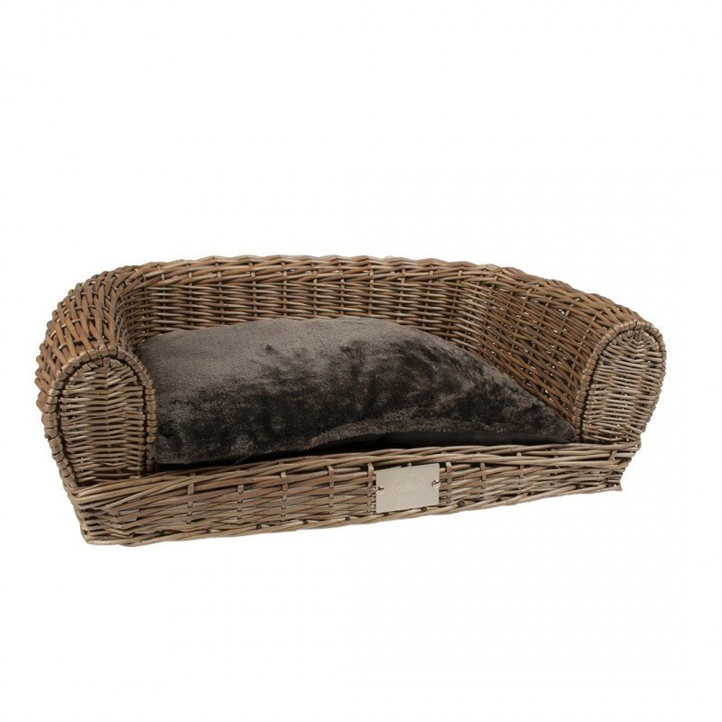 DV 11116 Provence Wicker Sofa & Cushion 64x43x19cm