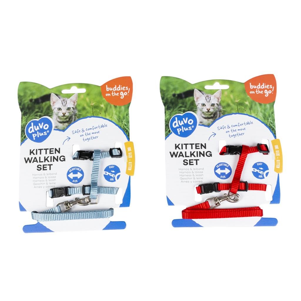 DV 11215 KITTEN WALKING SET fish bones