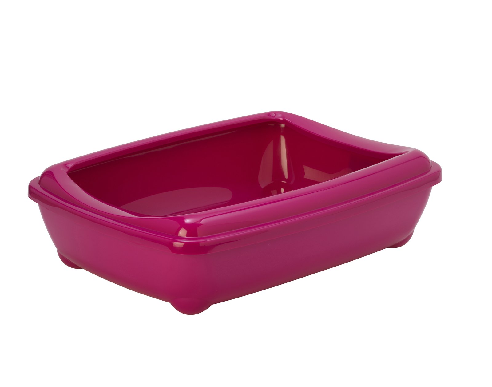 MO C222 Arist-O-Tray + Rim - otv.toalet sa ramom-Jumbo - Hot Pink