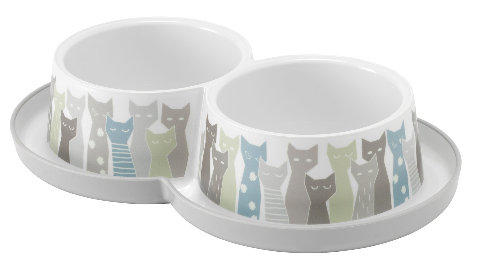 MO H136 Double Trendy Dinner-Maasai-6pc/bag-Grey White-P4