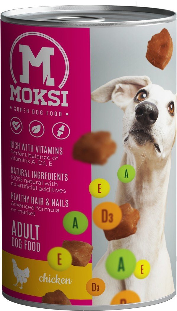 MMH 415gr Moksi Konzerva za pse sa piletinom