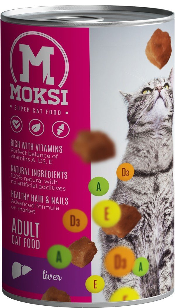 MMH 415gr Moksi konzerva za macke sa jetrom
