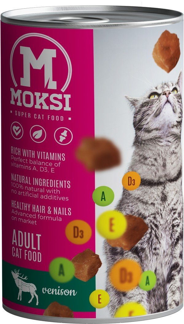 MMH 415gr Moksi konzerva za macke sa divljaci