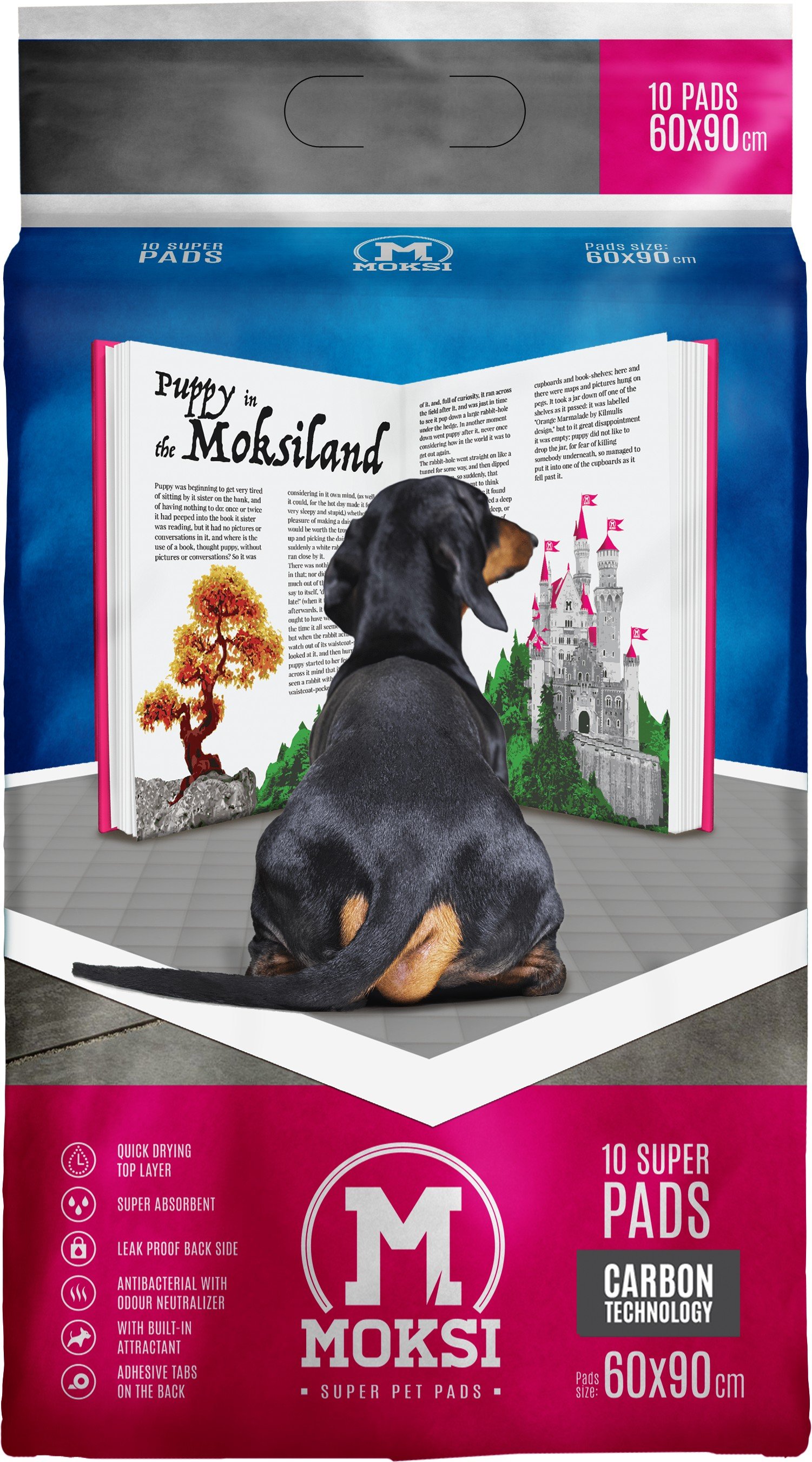 MMP Prostirke CARBON 60x90cm 10kom