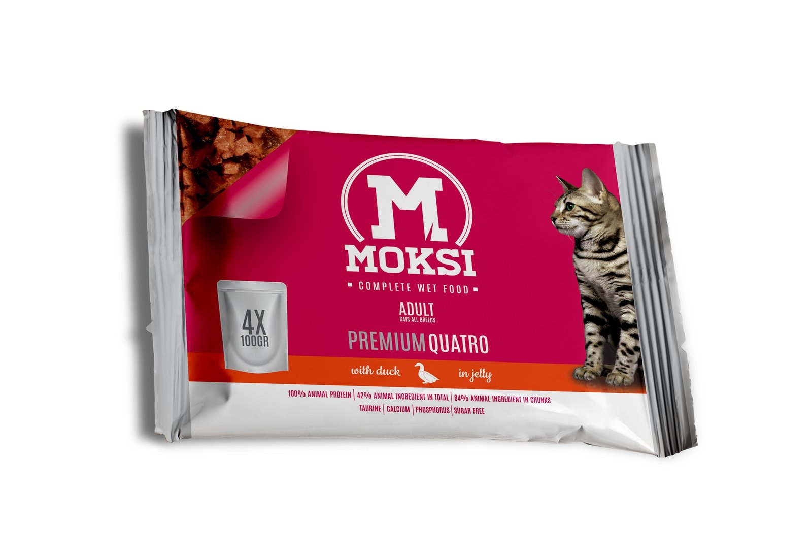 MMM 4x100gr Moksi preliv za macke pacetina ele 13/1