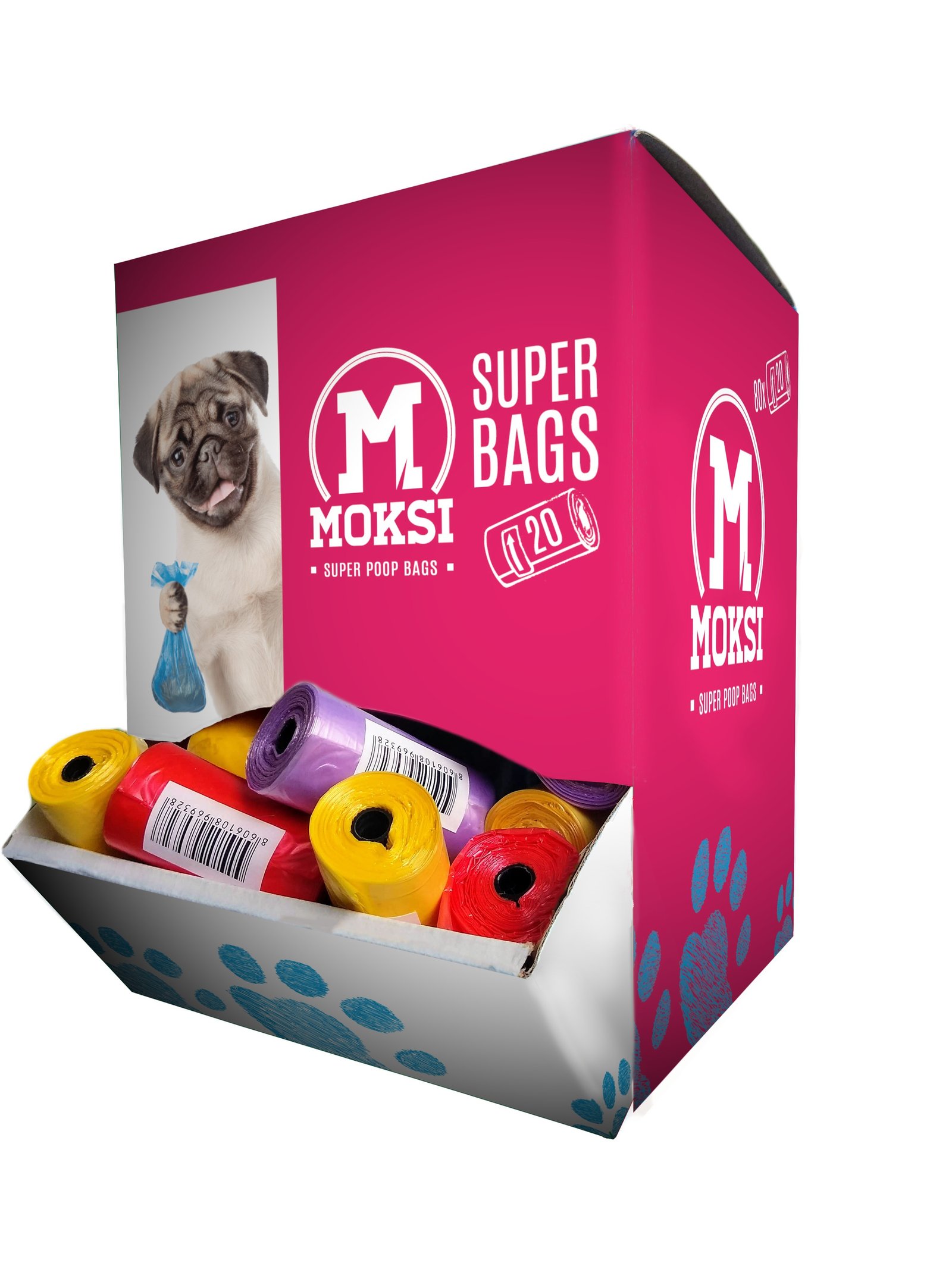 MMK Kesice Moksi displej kutija 80kom crne