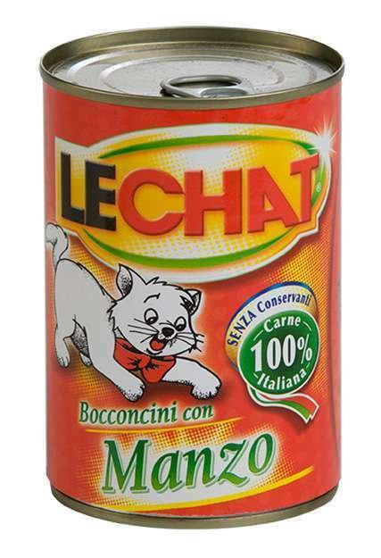 MGLC 400gr LeChat Classic konzerva komadici Beef