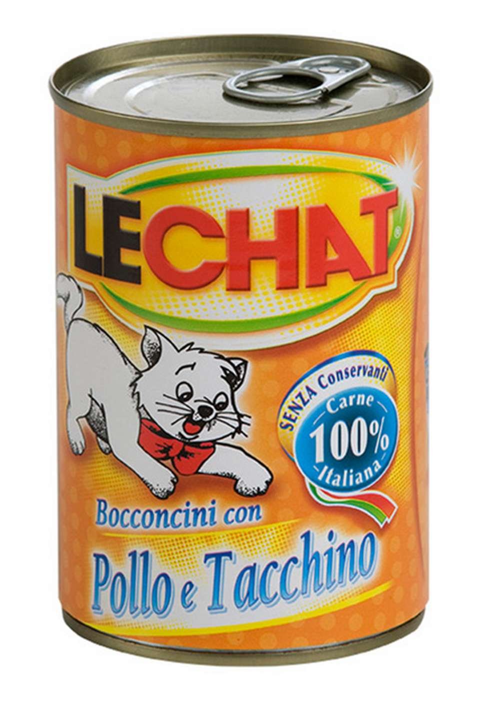 MGLC 400gr LeChat Classic konzerva komadici with Chicken/Turkey