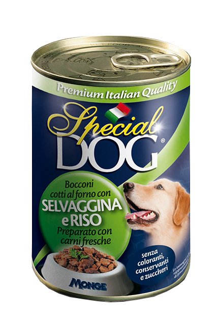 MGSP 400gr Special Dog Premium konzerva komadici divljac sa rizom