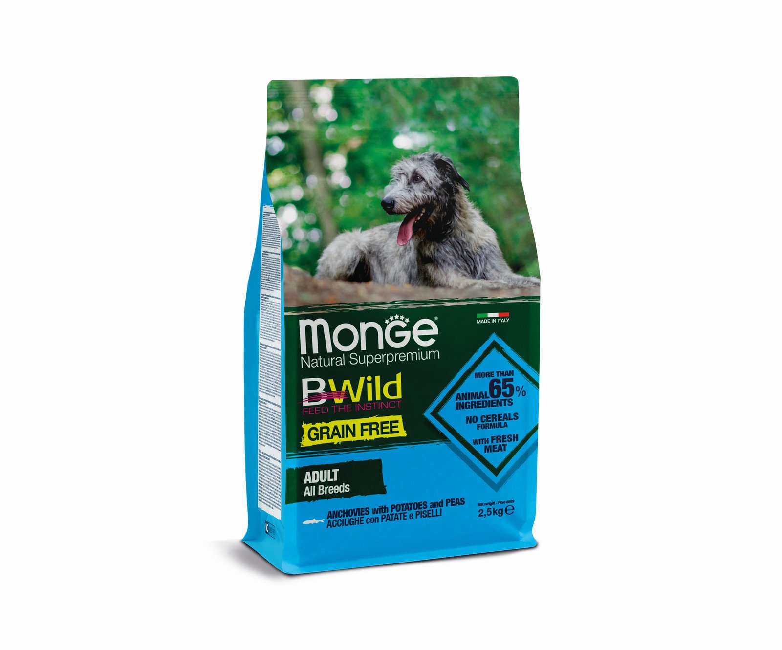 MGB 2.5kg Bwild Dog Grain Free incun/krompir/grasak