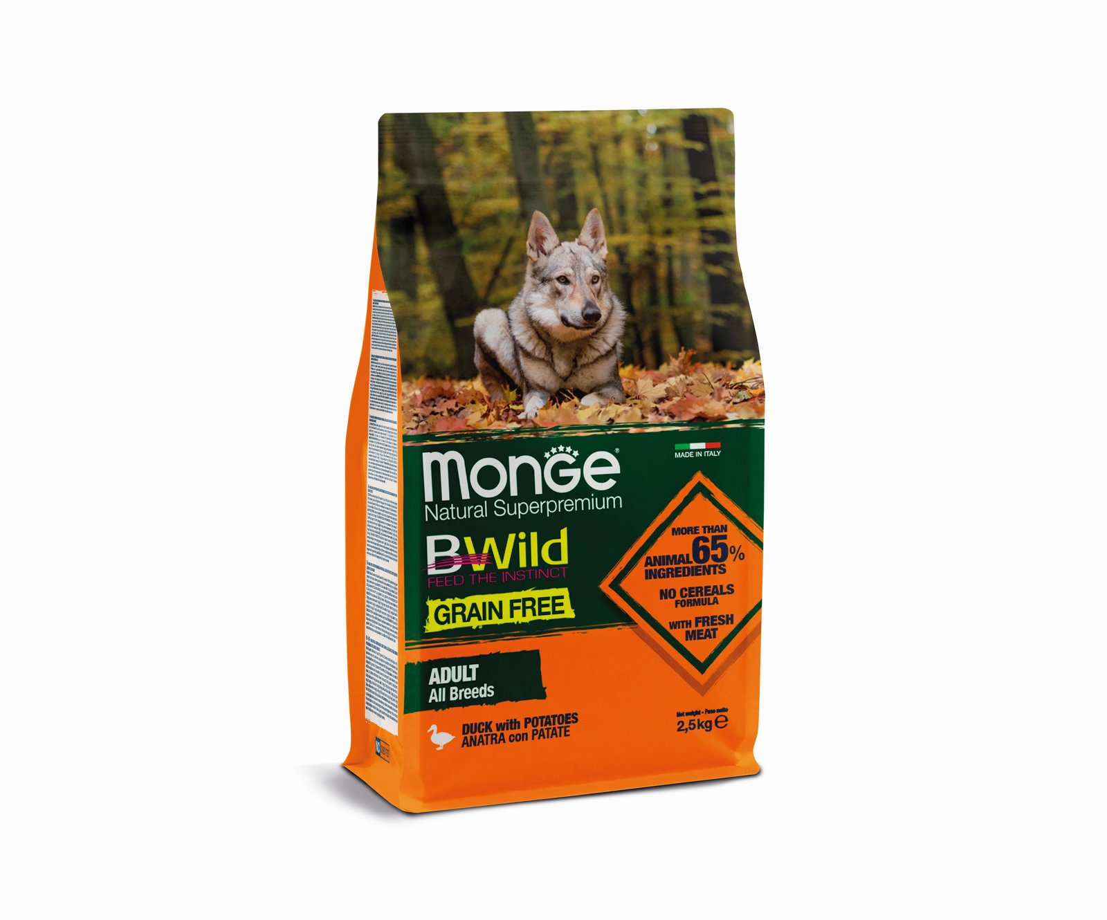MGB 2.5kg Bwild Dog Grain Free pacetina/krompir