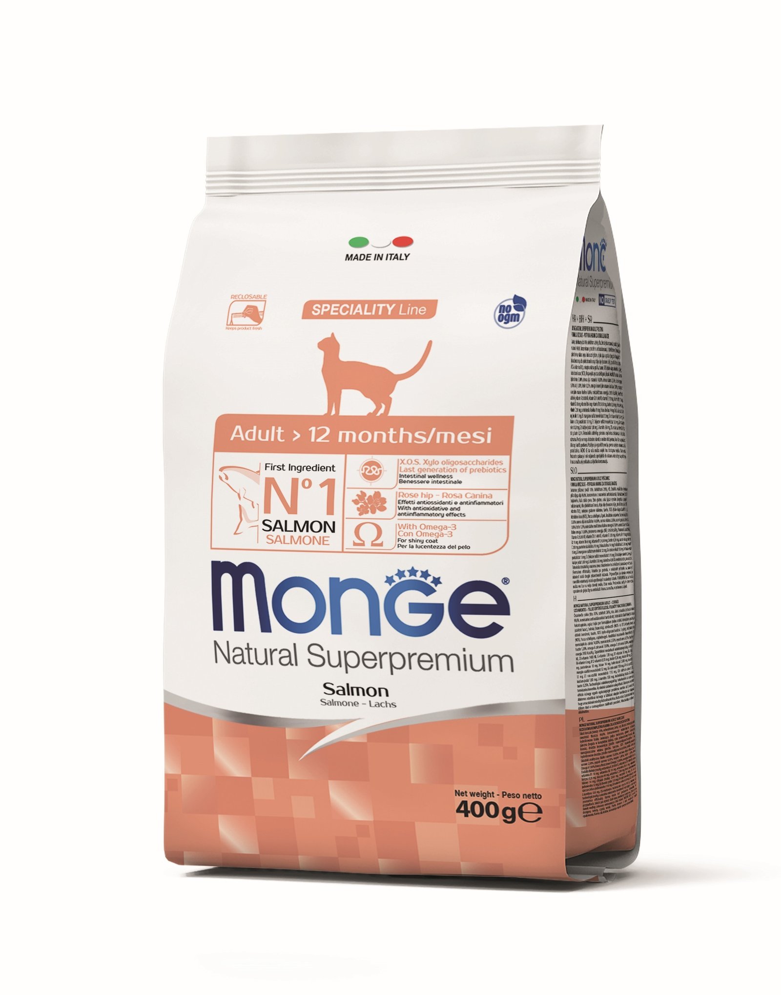 MGM 400gr Monge Cat Adult Salmon Monoprotein