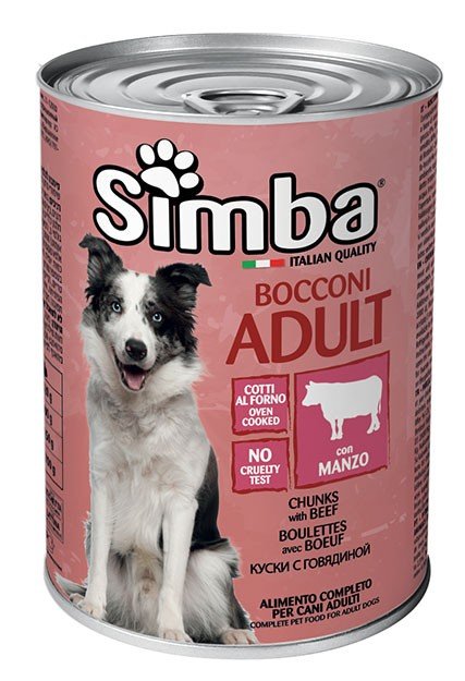 MGS 1230g Simba Dog konzerva meso