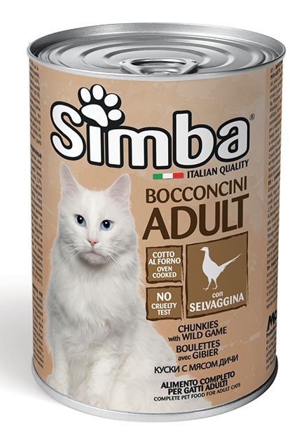 MGS 415gr Simba Cat konzerva divljac