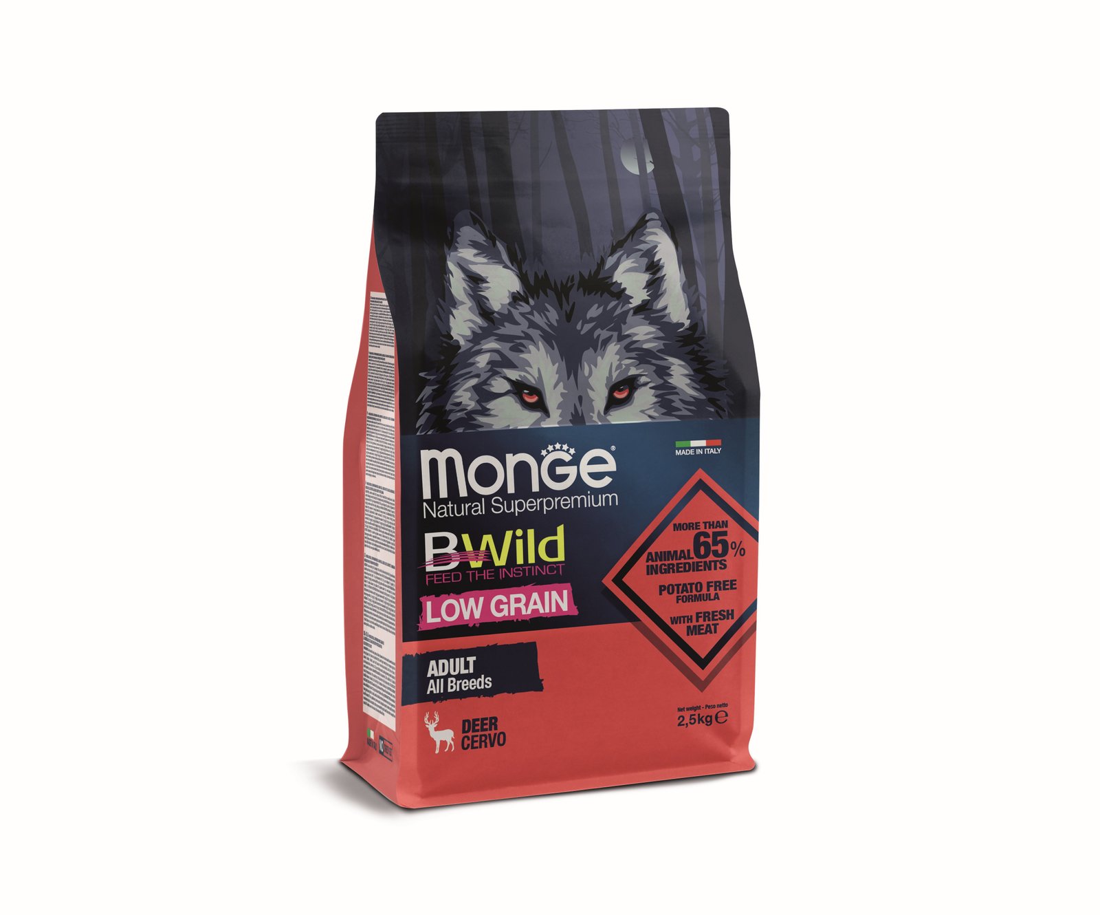 MGB 2.5kg Bwild Dog Low Grain AD jelen