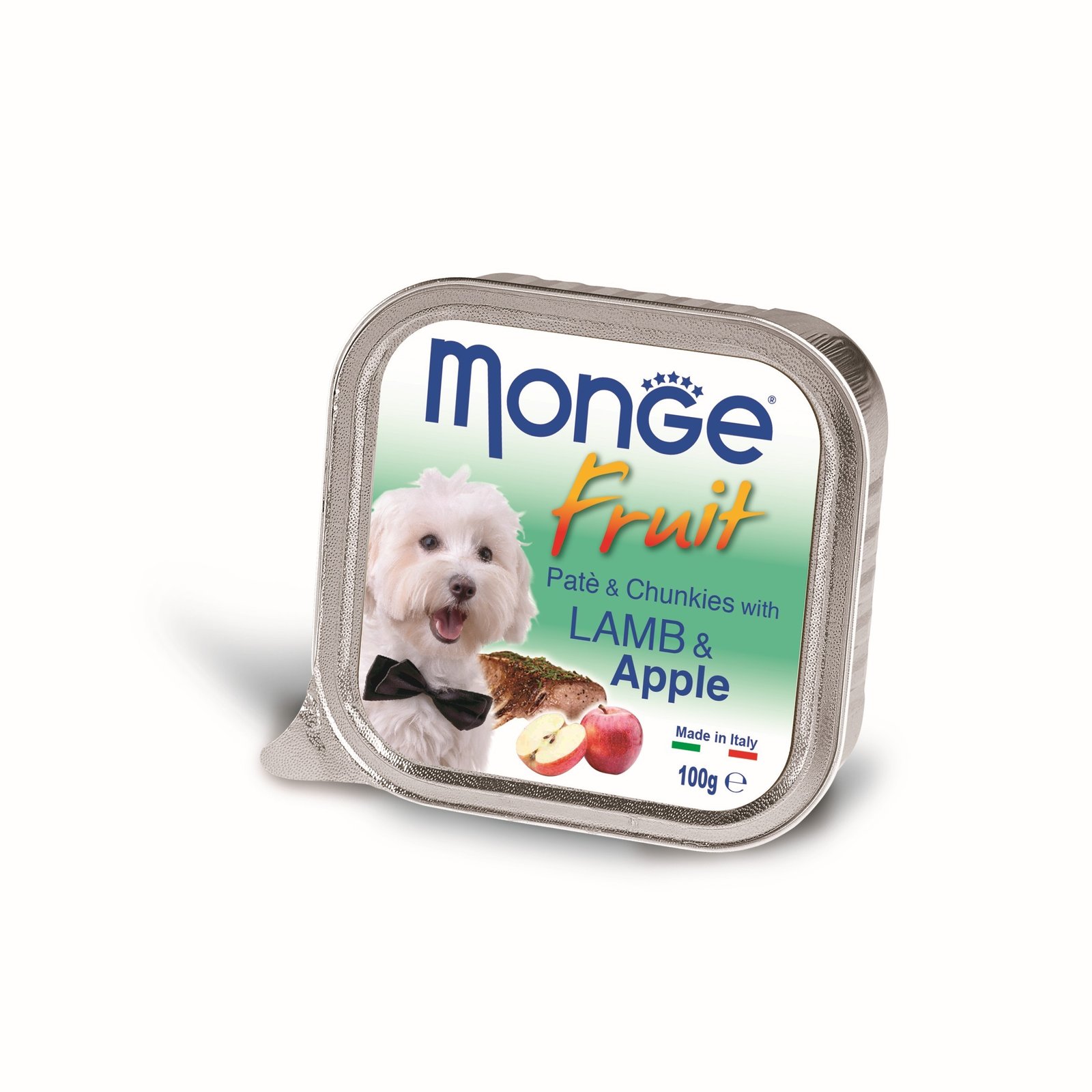 MGM 100gr Monge Dog Fruit pasteta jagnjetina/jabuka