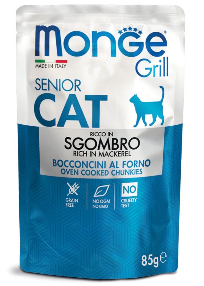 MGM 85gr Monge Cat Grill sos senior skusa