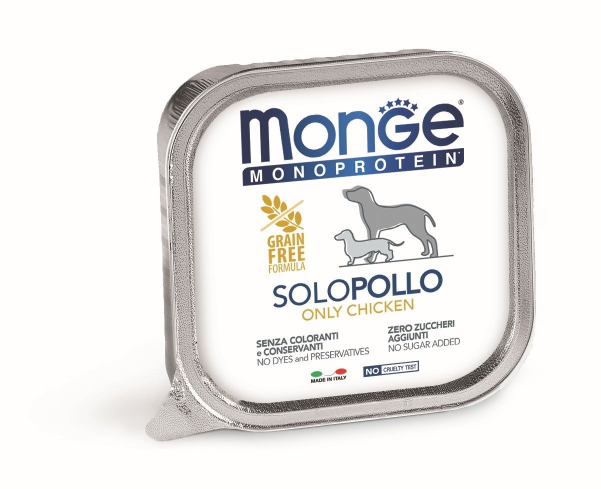 MGM 150gr Monge Dog Solo pasteta piletina 100%