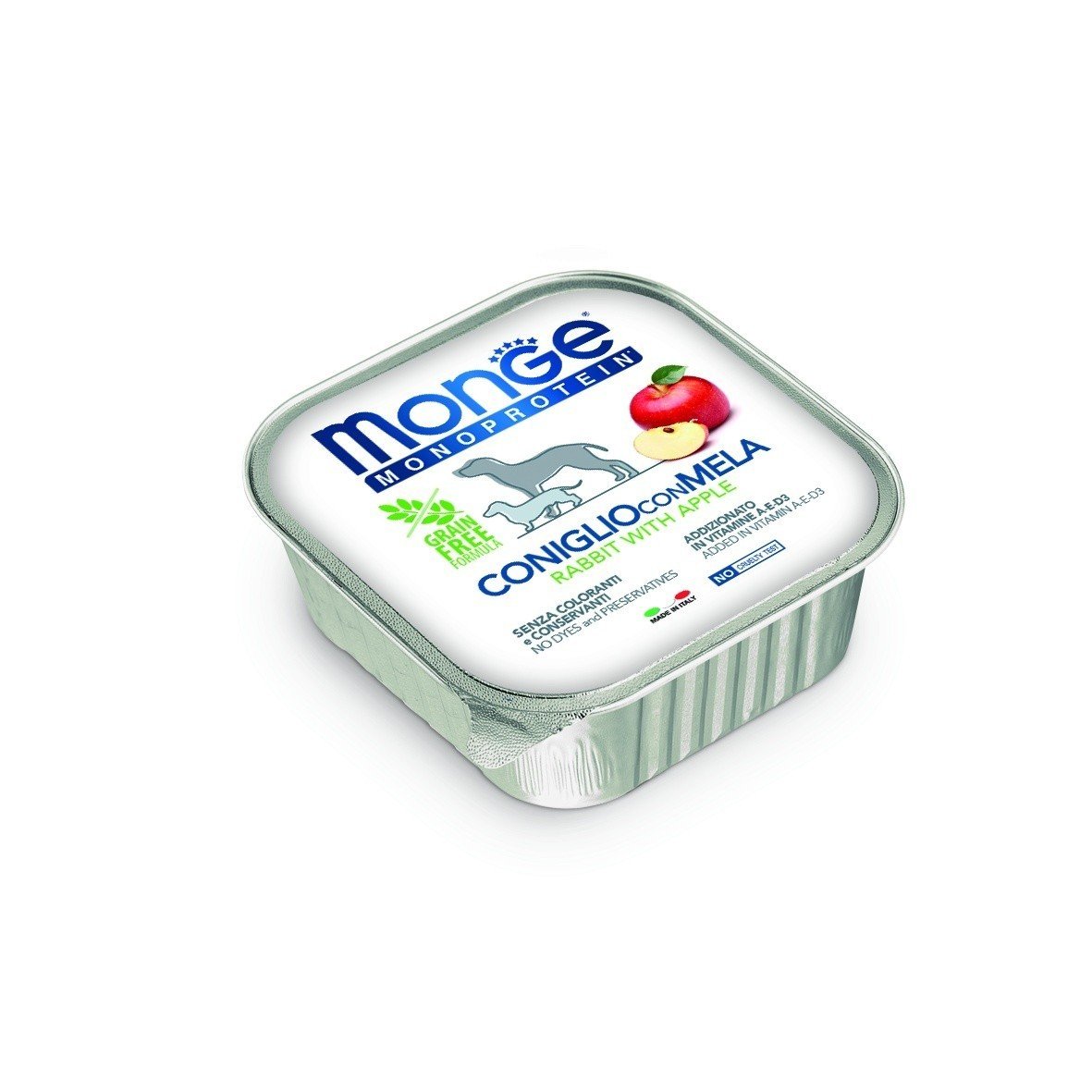 MGM 150gr Monge Dog Fruit pasteta zecetina/jabuka