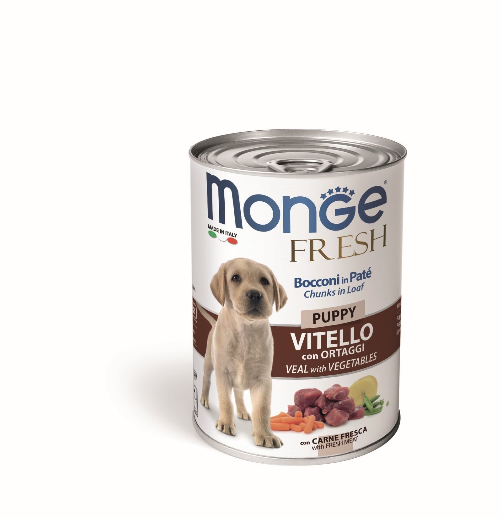 MGM 400gr Monge Dog Fresh konzerva P&J - teletina/povrce